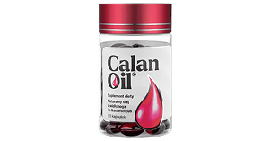 słoik suplementu CalanOil
